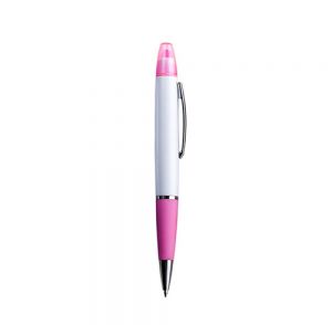 BOLIGRAFO CON MARCATEXTOS VECTOR